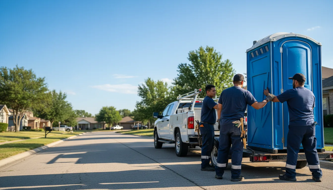 Portable Toilet Rental in Parnell, MO near me